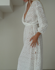 FLORENCE - WHITE Broderie Dress