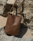 MINI BUCKET - TAN Tote