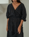 FLORENCE - BLACK Broderie Dress