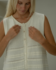 ADELE MIDI - CREAM Knit Dress