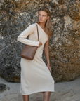 MINI BUCKET - TAN Tote