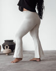 EMMETT - CREAM Knit Flairs