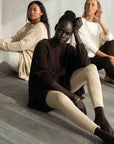 NIAMH - CHOCOLATE Oversized Knit Sweater