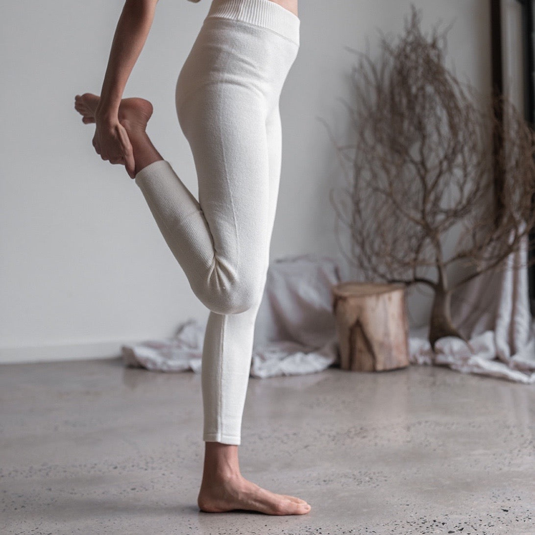 EAMON - CREAM Knit Pant