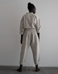 YANG - NATURAL Linen Jumpsuit